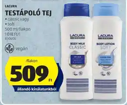 ALDI Lacura Testápoló Tej ajánlat