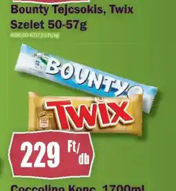 FullDiszkont Bounty, Twix szelet ajánlat
