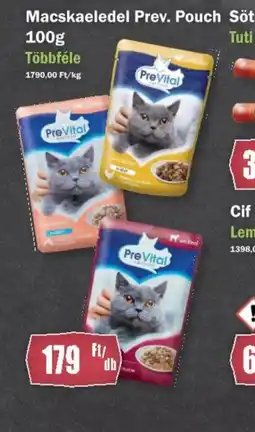 FullDiszkont PreVital Macskaeledel Pouch ajánlat