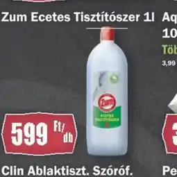 FullDiszkont ZUM Ecetes Tisztítszer ajánlat