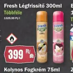 FullDiszkont Fresh Légfrissítő ajánlat