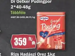 FullDiszkont Dr Oetker Pudinpor ajánlat