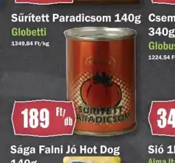 FullDiszkont Globetti Sűrített Paradicsom ajánlat