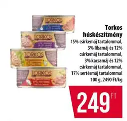 Coop Torkos húskészítmény ajánlat