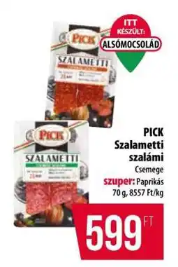 Coop Pick Szalametti szalámi ajánlat