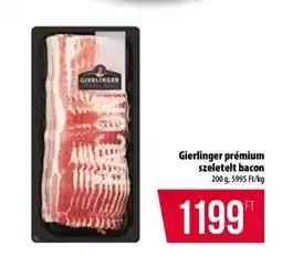 Coop Gierlinger prémium szeletelt bacon ajánlat