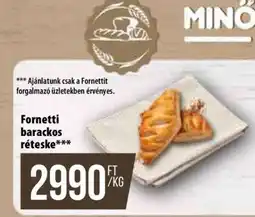 Coop Fornetti barackos réteske ajánlat