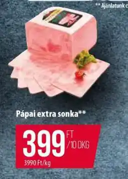 Coop Pápai Extra Sonka ajánlat