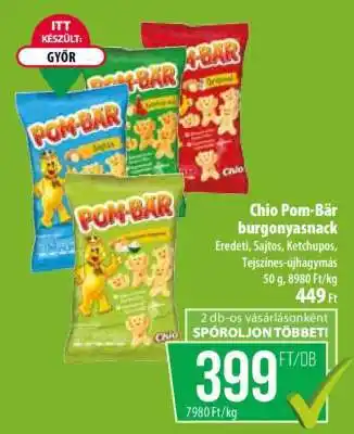 Chio Pom-Bär burgonyasnack