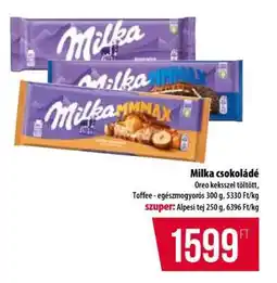 Coop MILKA Csokoládé ajánlat