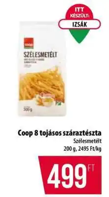 Coop Coop 8 tojásos száraztészta ajánlat