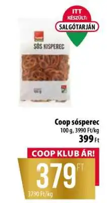 Coop Coop sós perec ajánlat