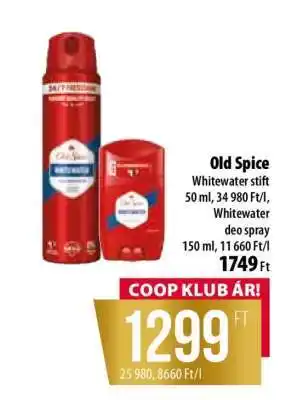Coop Old Spice Whitewater ajánlat