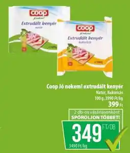 Coop Coop Jó nekem! extrudált kenyér ajánlat