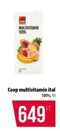 Coop Coop multivitamin ital ajánlat