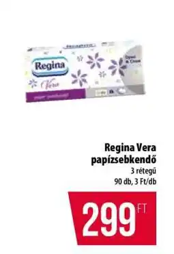 Coop Regina Vera papírzsebkendő ajánlat