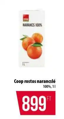 Coop Coop rostos narancslé ajánlat