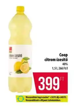 Coop Coop citrom ízesítő ajánlat