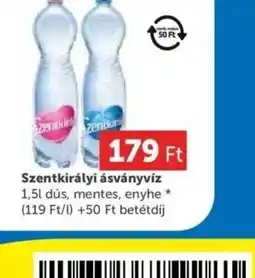 PRIVÁT Szentkirályi ásványvíz ajánlat