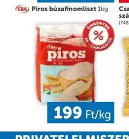 PRIVÁT CBA Piros búzafinomliszt ajánlat