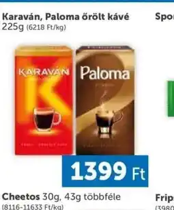 PRIVÁT Karaván, Paloma őrölt kávé ajánlat