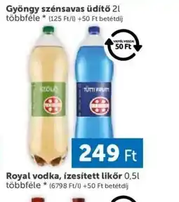 PRIVÁT Gyöngy szénsavas üdítő ajánlat