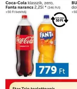 PRIVÁT Coca-Cola Fanta üdítő ajánlat