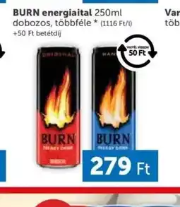 PRIVÁT BURN energiaital ajánlat