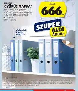 ALDI EXPERTIZ GYŰRŰS MAPPA ajánlat