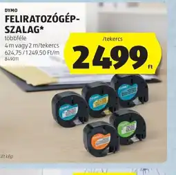 ALDI DYMO FELIRATOZGÉP-SZALAG ajánlat
