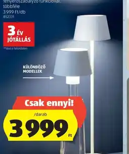 ALDI CASALUX ASZTALI LÁMPA ajánlat