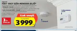 ALDI WORKZONE FÜST- VAGY SZÉN-MONOXID-JELZŐ ajánlat