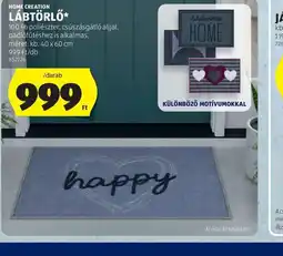 ALDI HOME CREATION LÁBTÖRLŐ ajánlat