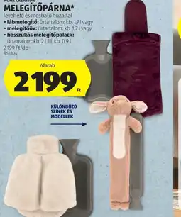 ALDI HOME CREATION MELEGÍTŐPÁRNA ajánlat