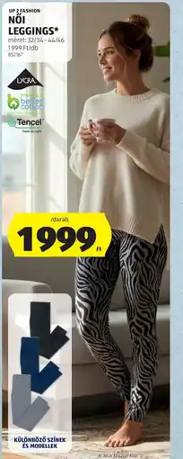 ALDI UP 2 FASHION NŐI LEGGINGS ajánlat