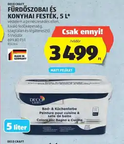 ALDI DECO CRAFT FÜRDŐSZOBAI ÉS KONYHAI FESTÉK ajánlat