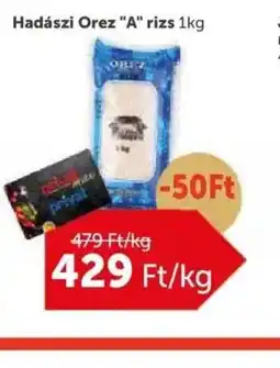 PRIVÁT Hadászi Orez "A" rizs ajánlat