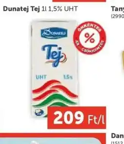 PRIVÁT Dunatej Tej ajánlat