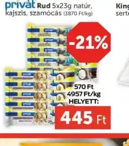 PRIVÁT privát Rud ajánlat