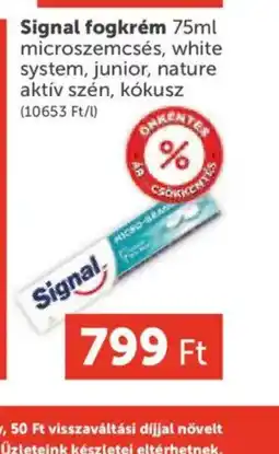 PRIVÁT Signal fogkrém ajánlat