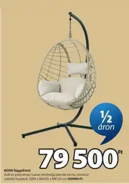JYSK BORK függőfotel ajánlat