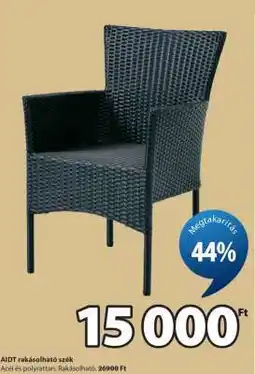 JYSK AIDT rakásolható szék ajánlat