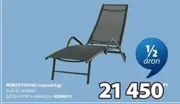 JYSK NORDSTRAND napozóágy ajánlat