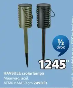 JYSK HAVSULE szolárlámpa ajánlat