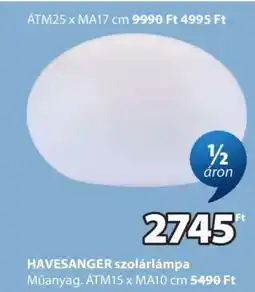 JYSK HAVESANGER szolárlámpa ajánlat