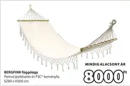 JYSK BERGFINK függőágy ajánlat