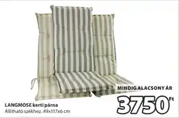 JYSK LANGMOSE KERTI PÁRNA ajánlat