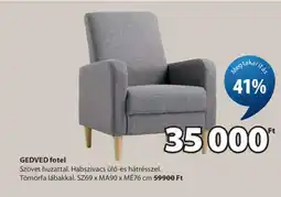 JYSK GEDVED fotel ajánlat