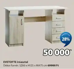 JYSK EVETOFTE íróasztal ajánlat
