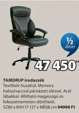 JYSK TAMDRUP irodaszék ajánlat